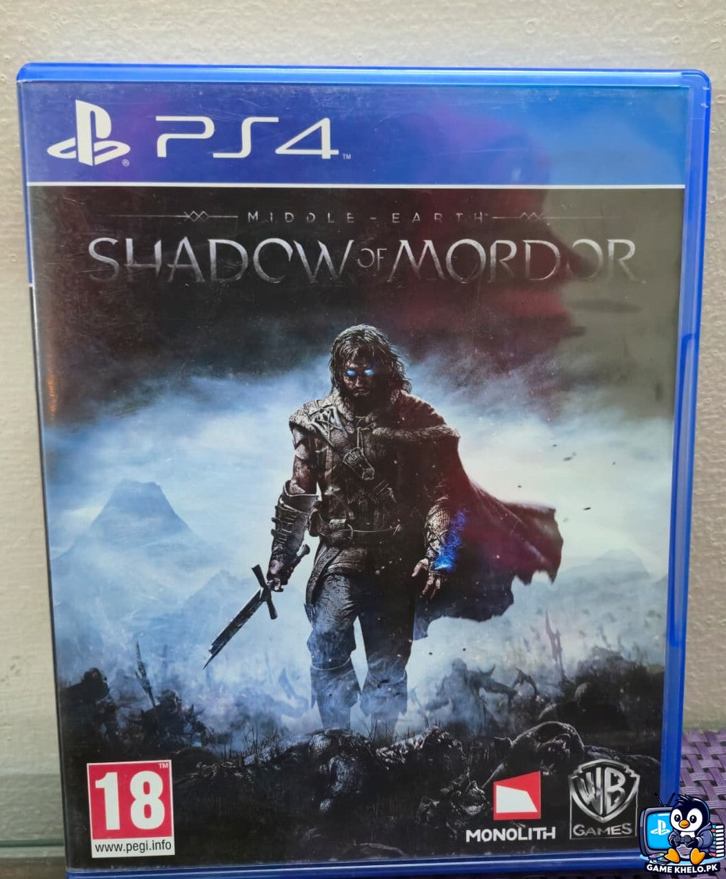 "Middle Earth: Shadow Of Mordor PS4 Used PlayStation game available at GameKhelo Islamabad Pakistan"3