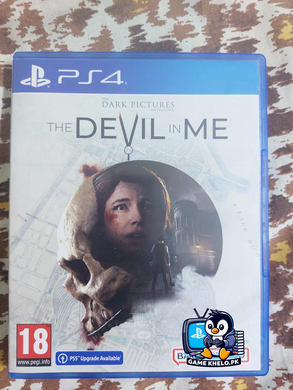 The Devil in Me PS4 Front Cover - Game Khelo 