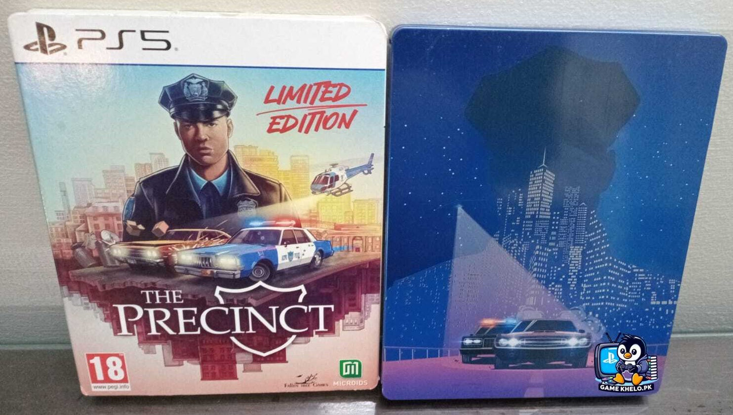 "The Precinct PlayStation 5 Used PlayStation game available at GameKhelo Islamabad Pakistan"4