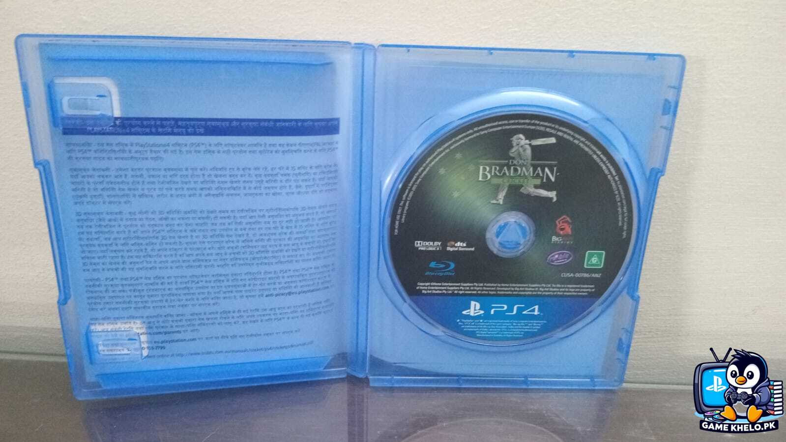 "Don Bradman Cricket PS4 Used PlayStation game available at GameKhelo Islamabad Pakistan"