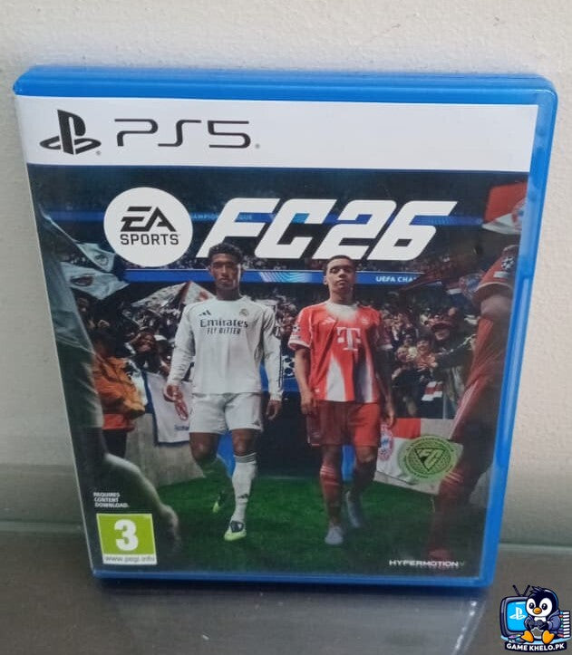 "EA Sports FC 26 PS5 Used PlayStation game available at GameKhelo Islamabad Pakistan"