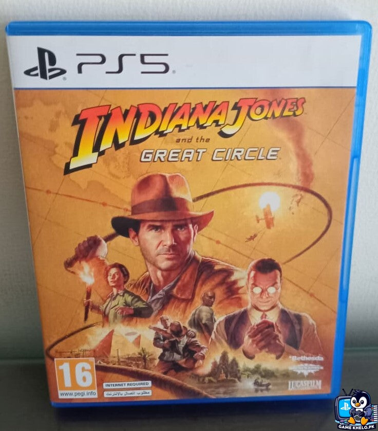 "Indiana Jones And The Great Circle PlayStation 5 Used PlayStation game available at GameKhelo Islamabad Pakistan"4