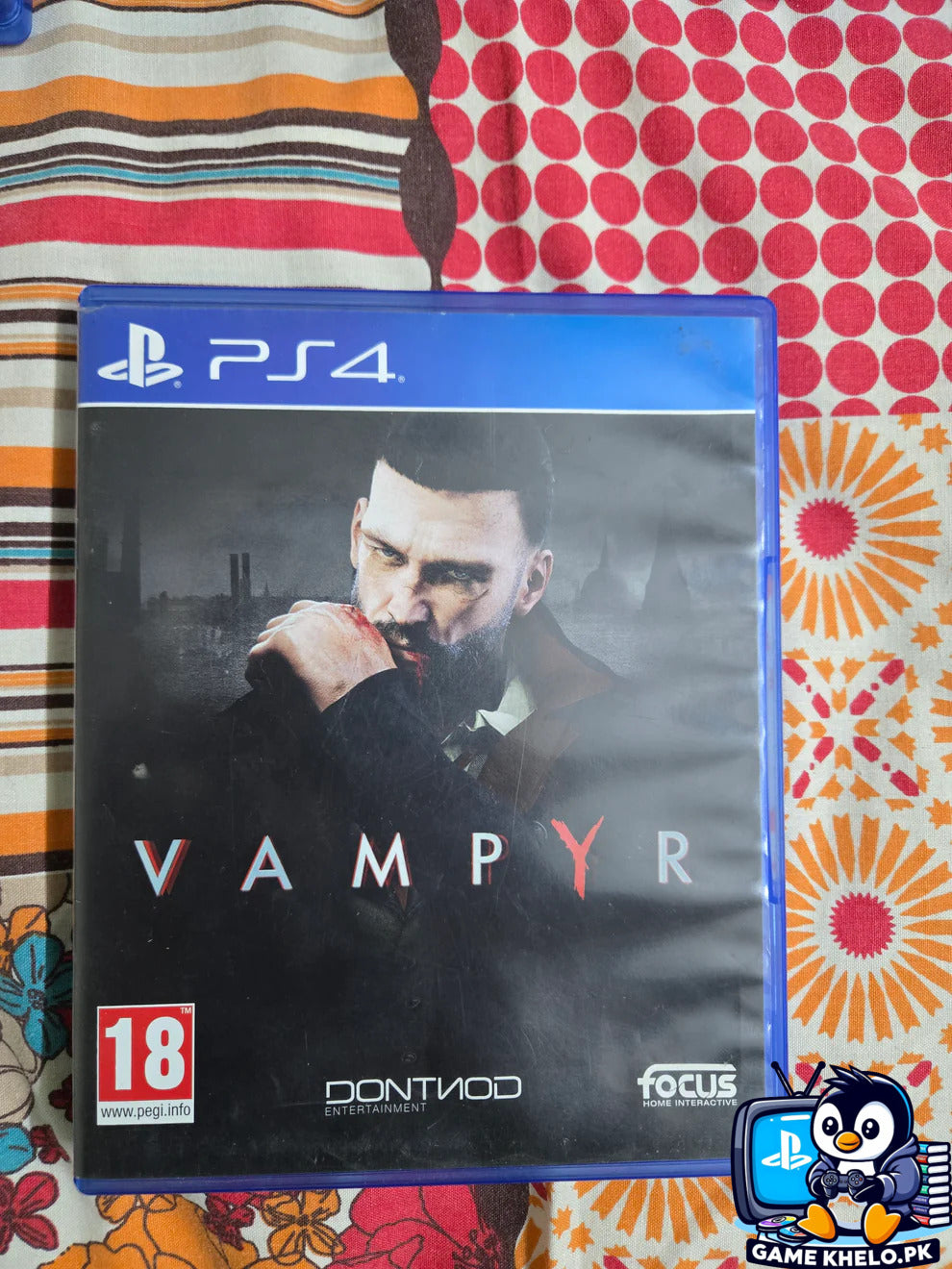 Vampyr PS4 Front Cover - Game Khelo Islamabad