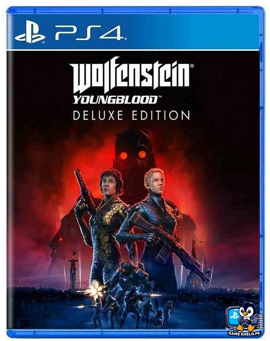 Wolfenstein Young Blood PS4 Used PlayStation game available at GameKhelo Islamabad Pakistan"