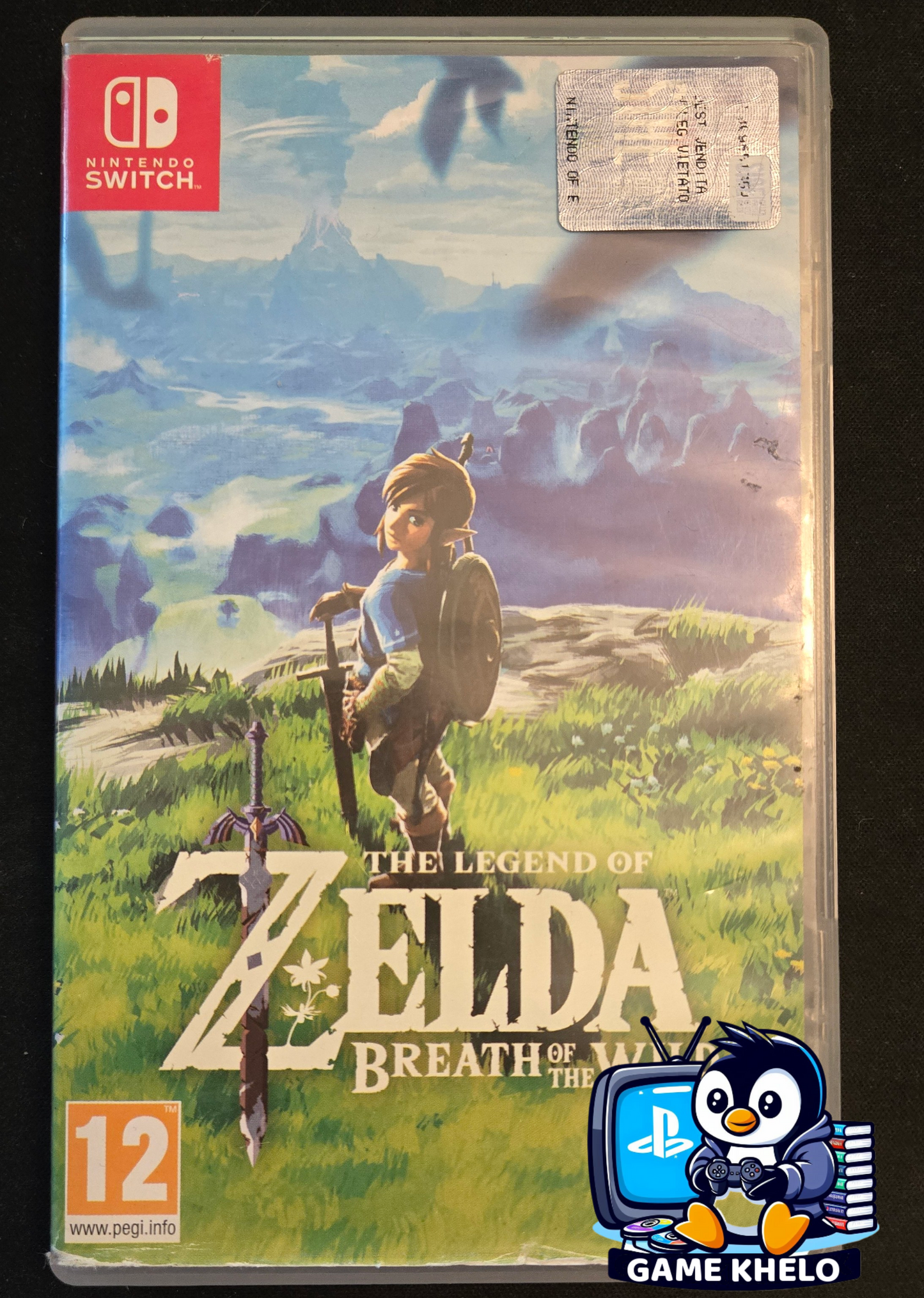 Pre-owned The Legend of Zelda Breath of the Wild Nintendo Switch game card on GameKhelo Pakistan 2