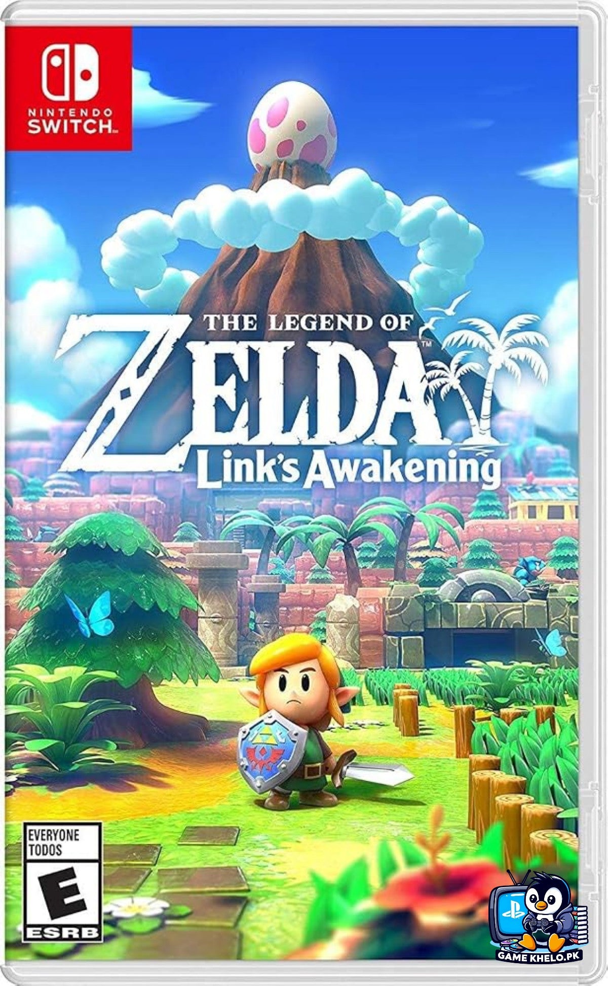 Zelda Link's Awakening Nintendo Switch box art – GameKhelo Pakistan